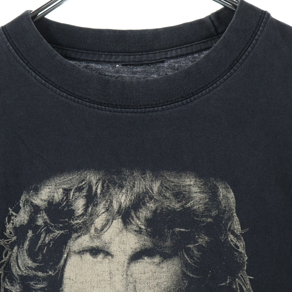 VINTAGE(ヴィンテージ) 90s DOORS JIM MORRISON ドアーズ ジムモリソン フロント プリント Tシャツ 半袖カットソーブラック