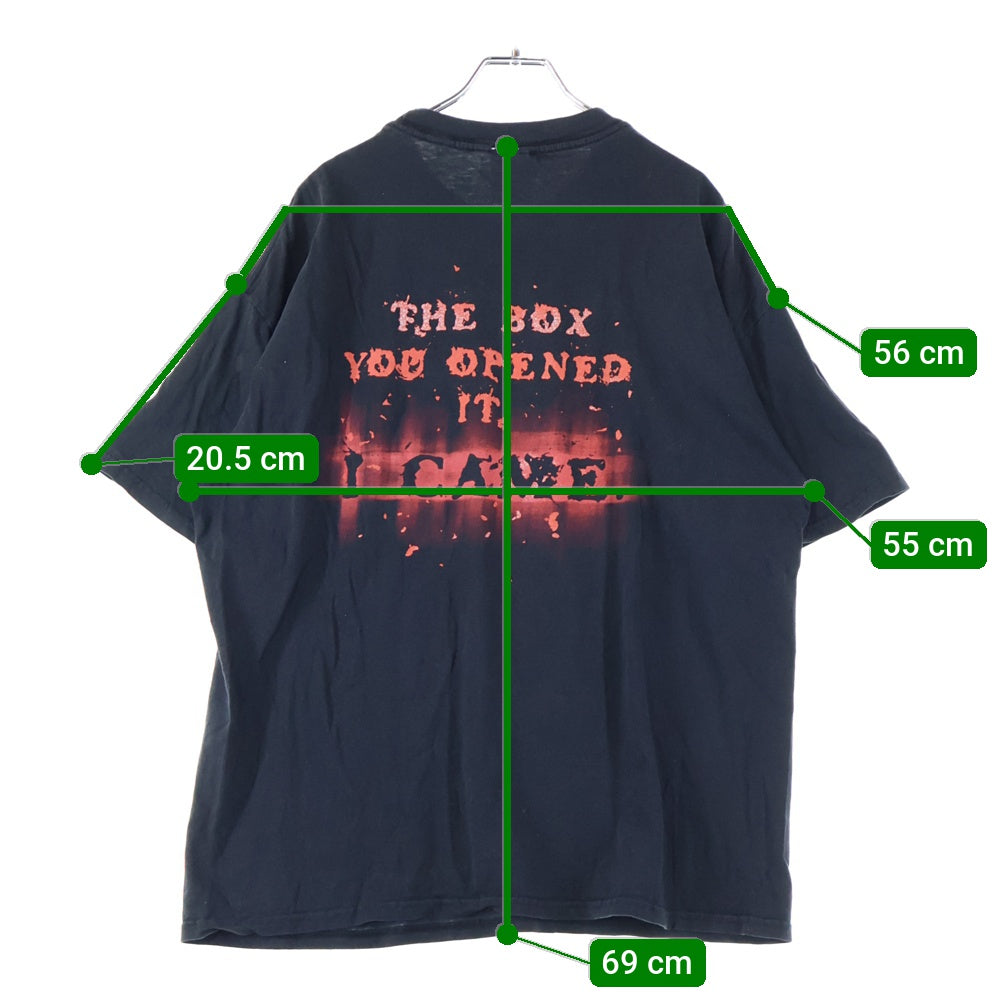 VINTAGE(ヴィンテージ) 00s HELLRAISER MOVIE TEE ヘルレイザー ムービー Tシャツ 半袖カットソーブラック