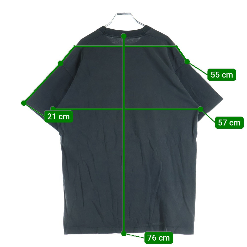 VINTAGE(ヴィンテージ) 90s DARK SHADOWS MOVIE TEE ダーク シャドー フロント プリント Tシャツ 半袖カットソーブラック