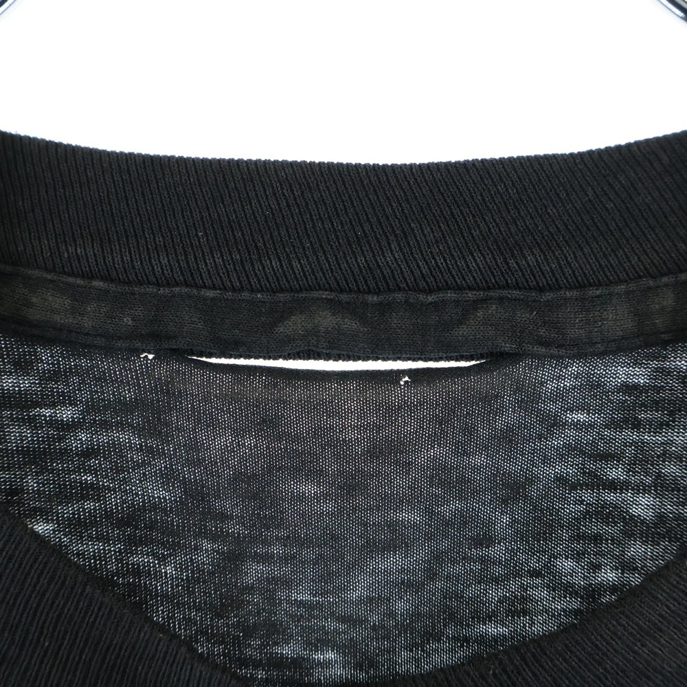 VINTAGE(ヴィンテージ) 80s BLACK FLAG THE PROCESS ブラックフラッグ 両面プリント Tシャツ 半袖カットソーブラック