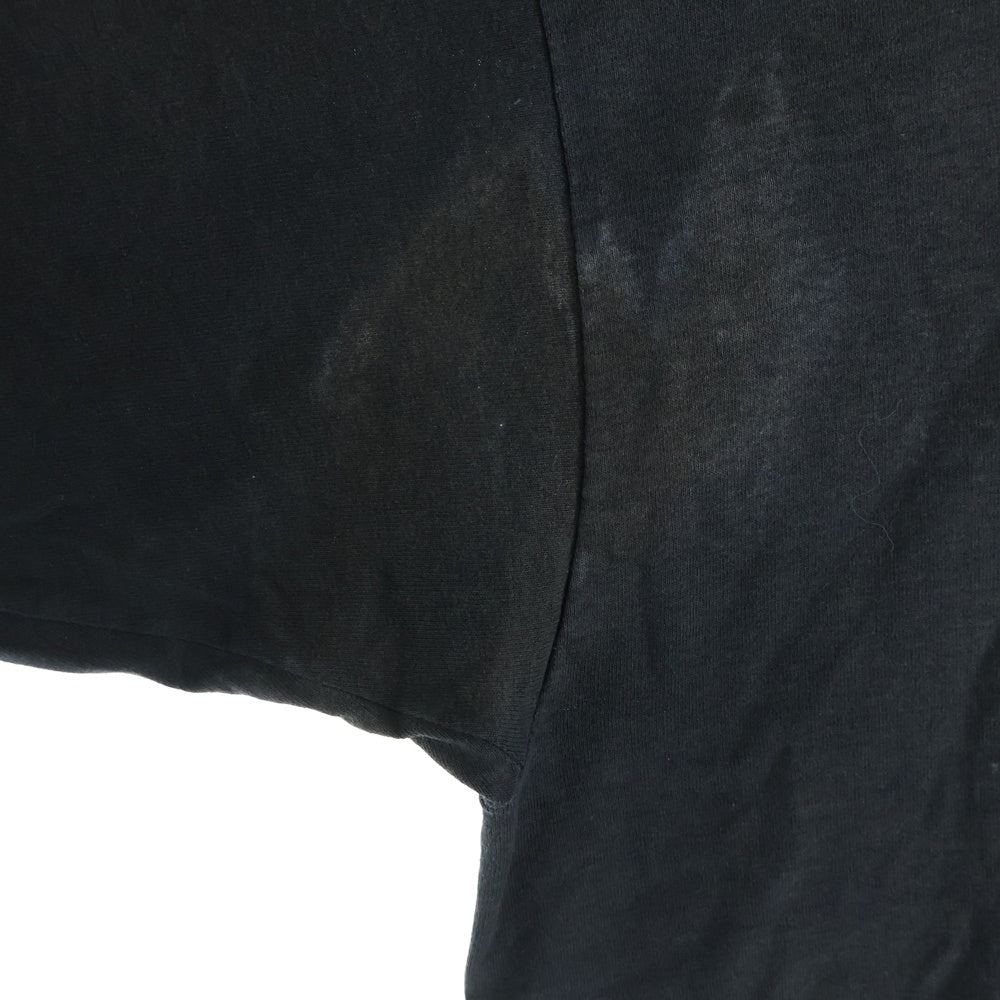 VINTAGE(ヴィンテージ) 80s BLACK FLAG THE PROCESS ブラックフラッグ 両面プリント Tシャツ 半袖カットソーブラック