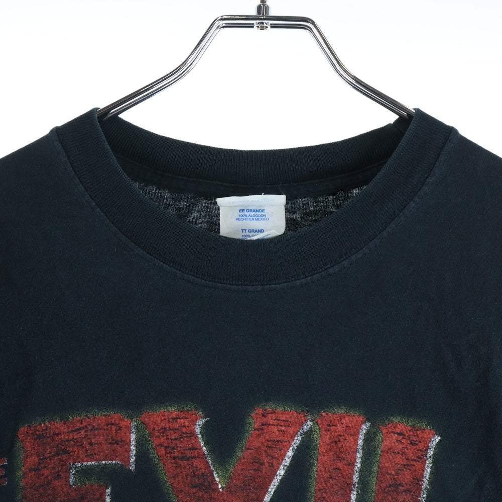 VINTAGE(ヴィンテージ) 00s EVIL DEAD MOVIE TEE 死霊のはらわた プリント Tシャツ 半袖カットソーブラック