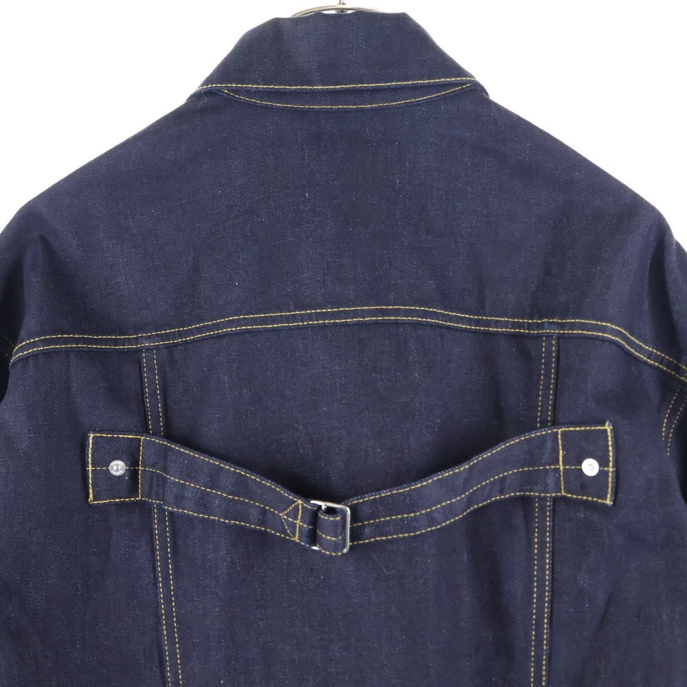 beautiful people(ビューティフルピープル) double-end left hand twill denim blouson 1545102023 デニム ジャケット インディゴ