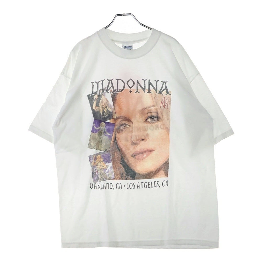 VINTAGE(ヴィンテージ) 00s MADONNA DROWNED WORLD TOUR マドンナ Tシャツ 半袖カットソー ホワイト