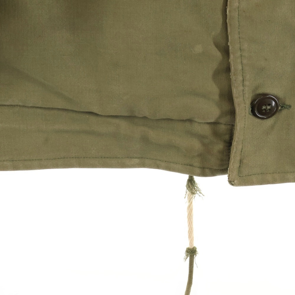 VINTAGE(ヴィンテージ) 50s USN N-1 DECK JACKET TALON ZIP デッキ ミリタリー ジャケット カーキ