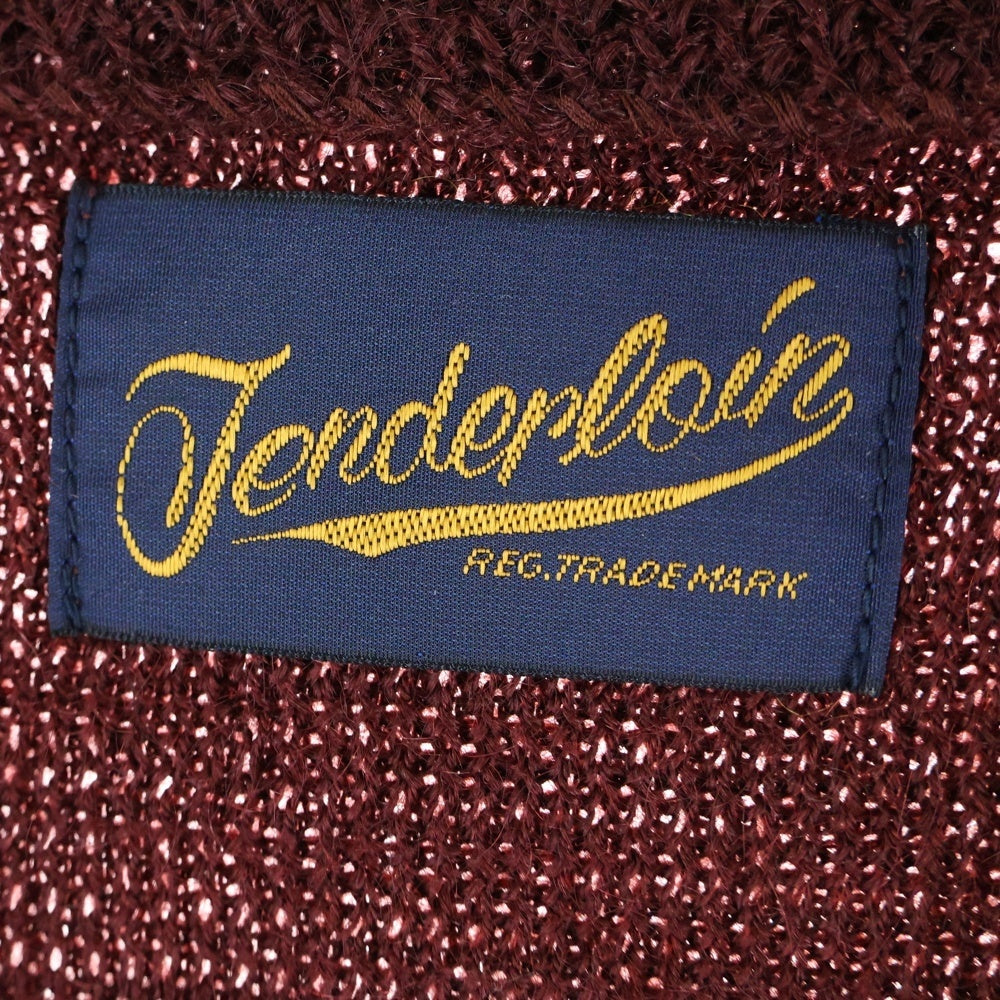 TENDERLOIN(テンダーロイン) Wool Cardigan ウール カーディガン ボルドー
