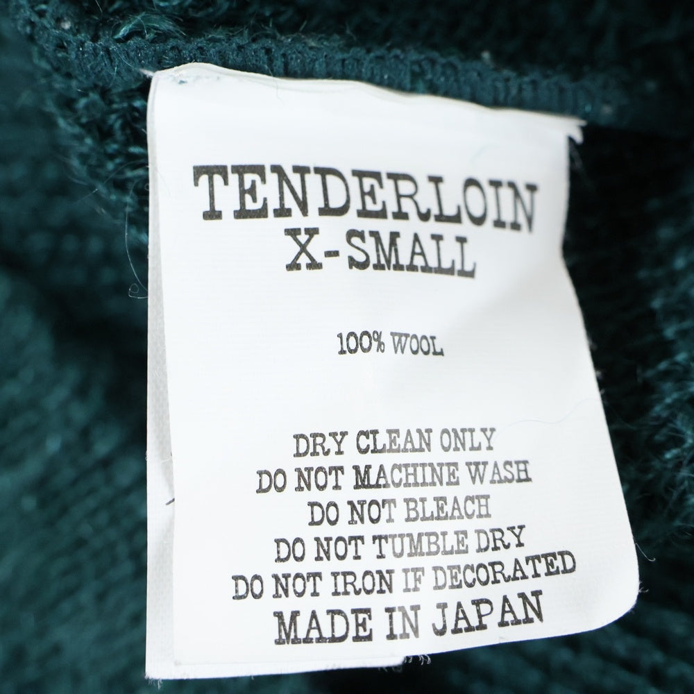 TENDERLOIN(テンダーロイン) Wool Cardigan ウール カーディガン グリーン