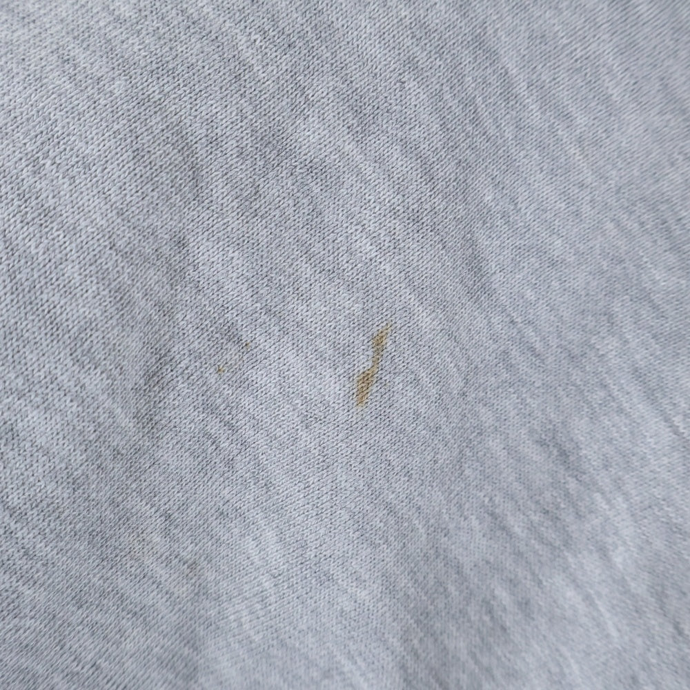 CHAMPION(チャンピオン) 70s REVERSE WEAVE WARMUP NAVY リバースウィーブ ネイビー 単色タグ 染み込みプリント スウェット グレー