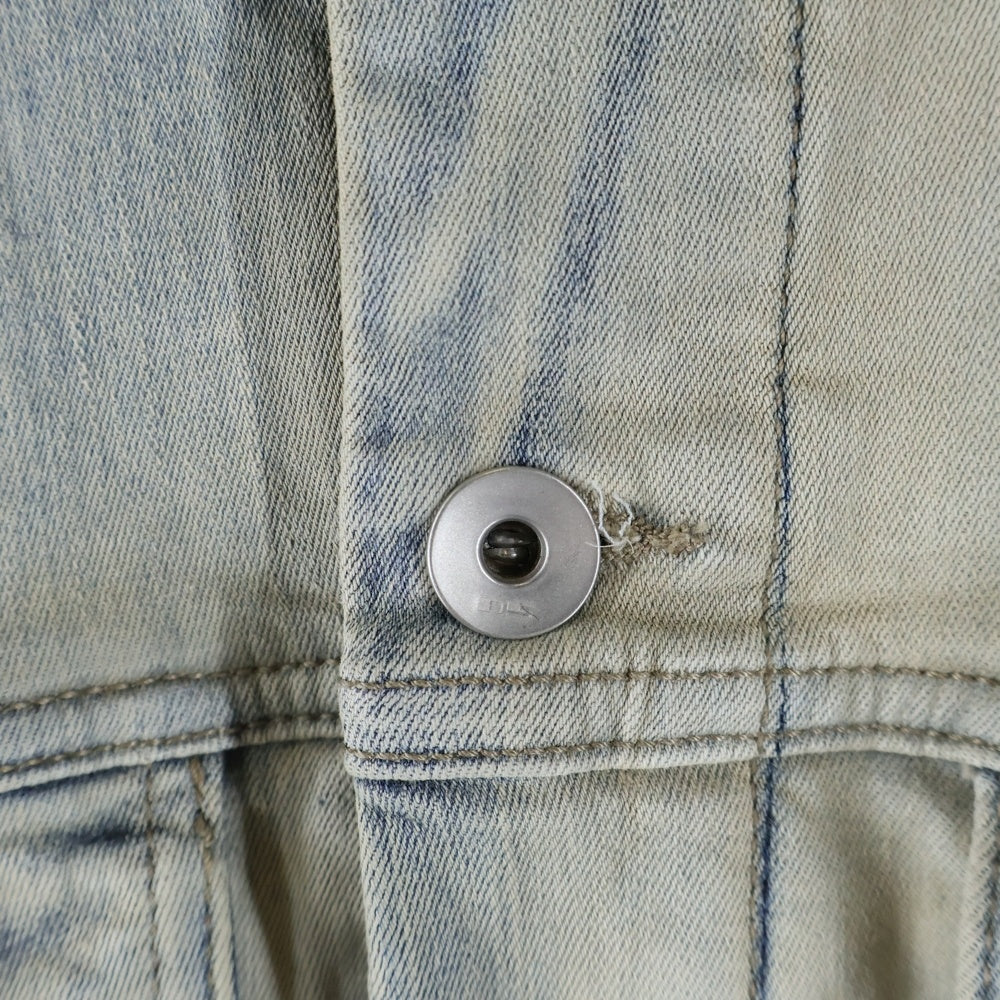 DRKSHDW(ダークシャドウ) 24SS SLIM STRETCH DENIM TRUCKER JACKET DU01D1751-SKY デニムジャケット インディゴ