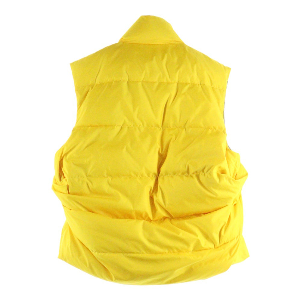 KAPITAL(キャピタル) Burger-KEEL EK-1292 バーガー リップストップナイロン ダウンベスト イエロー