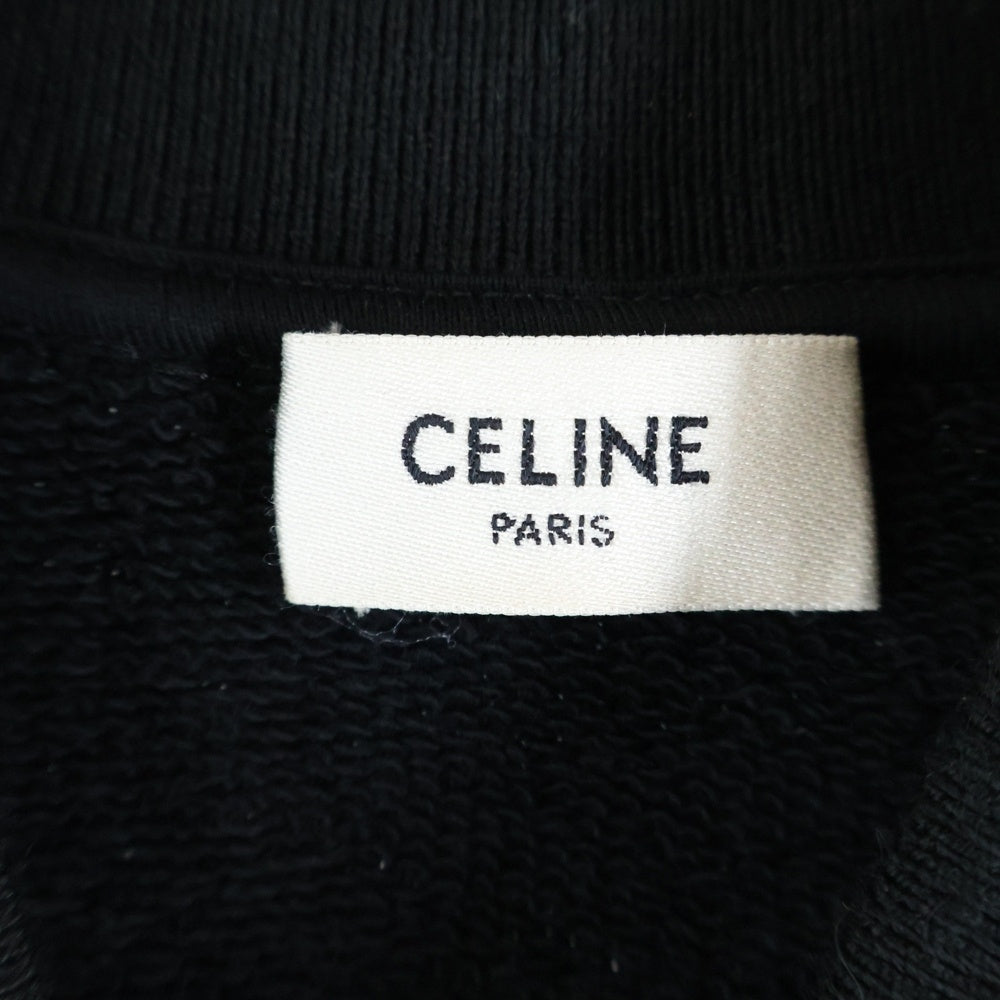 CELINE(セリーヌ) 22AW カレッジ ロゴ テディ ジャケット ブラック 2Y815345F