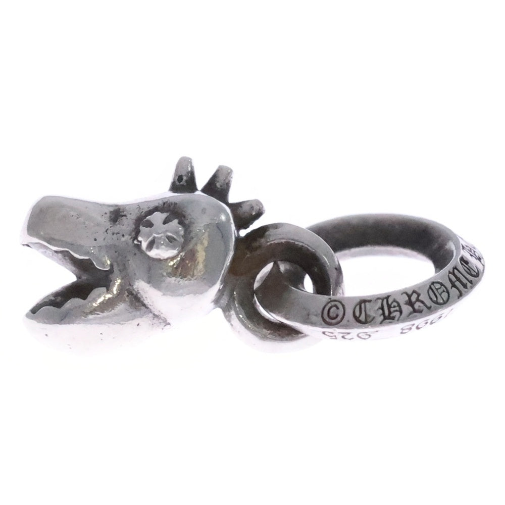 CHROME HEARTS(クロムハーツ) DINO HEAD ディノヘッド チャーム シルバー ネックレス トップ シルバー