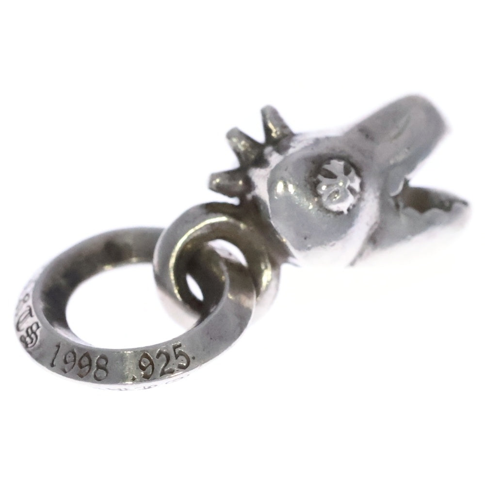 CHROME HEARTS(クロムハーツ) DINO HEAD ディノヘッド チャーム シルバー ネックレス トップ シルバー