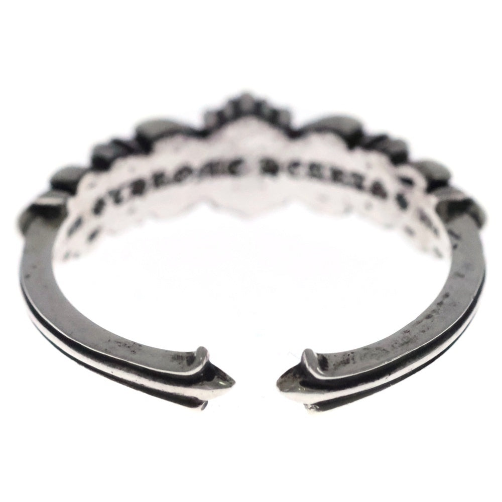 CHROME HEARTS(クロムハーツ) BABY CLSC ベイビークラシックダブルフローラルリング シルバー
