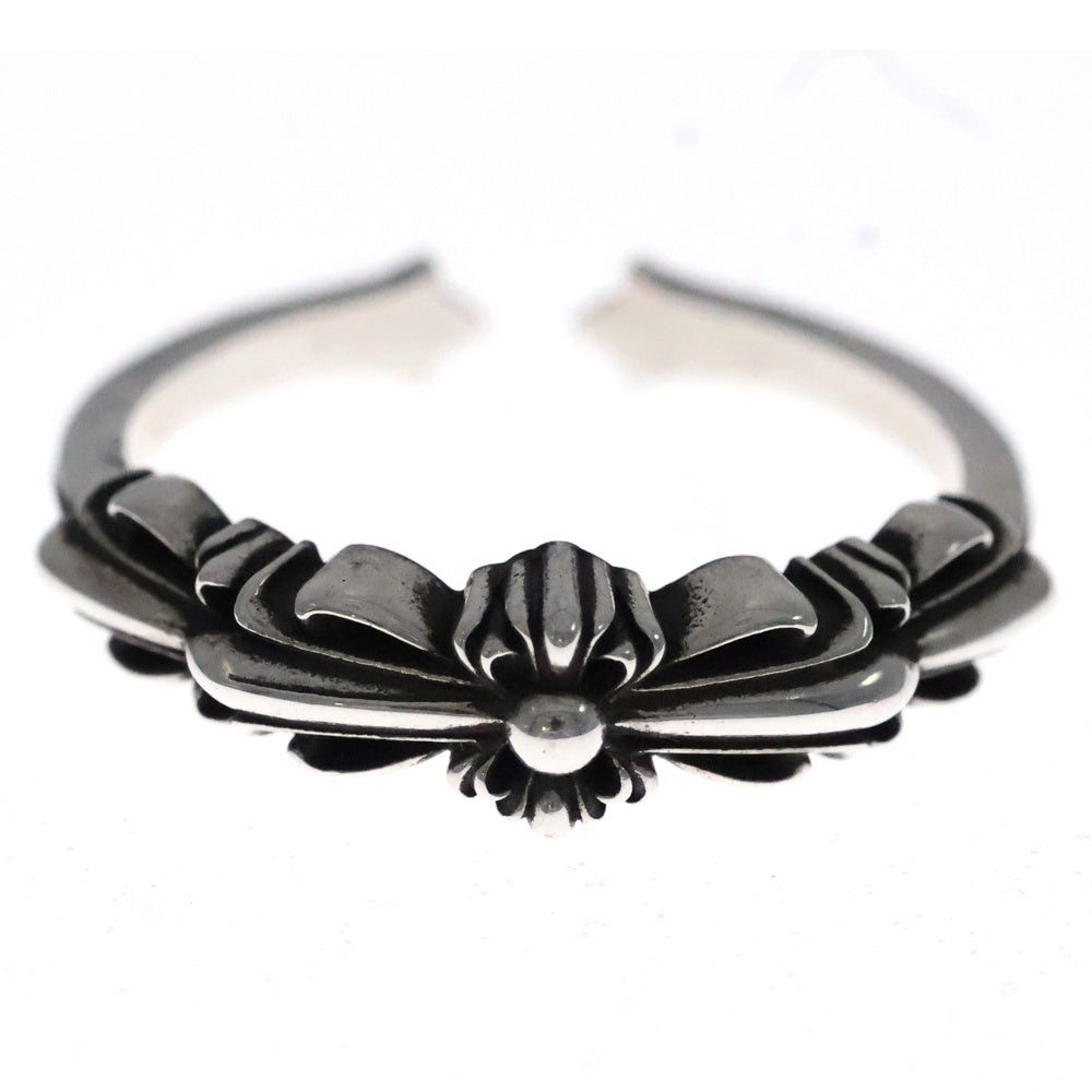 CHROME HEARTS(クロムハーツ) BABY CLSC ベイビークラシックダブルフローラルリング シルバー