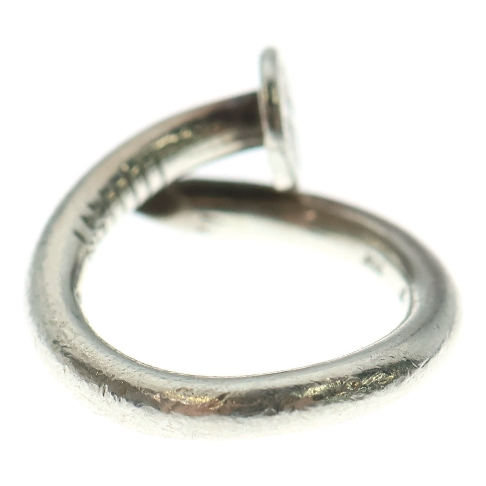 CHROME HEARTS(クロムハーツ) NAIL FLAT ネイル フラット リング シルバー BCA350