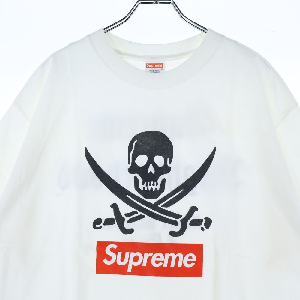 SUPREME(シュプリーム) 07SS ×NEIGHBORHOOD Skull Box Logo Tee ネイバーフッド 半袖プリントTシャツ カットソー ホワイト