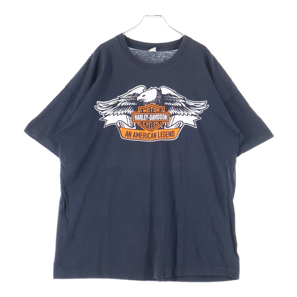 HARLEY DAVIDSON(ハーレーダビッドソン) 90s VINTAGE AN AMERICAN LEGEND アメリカン レジェンド Tシャツ 半袖カットソー ブラック