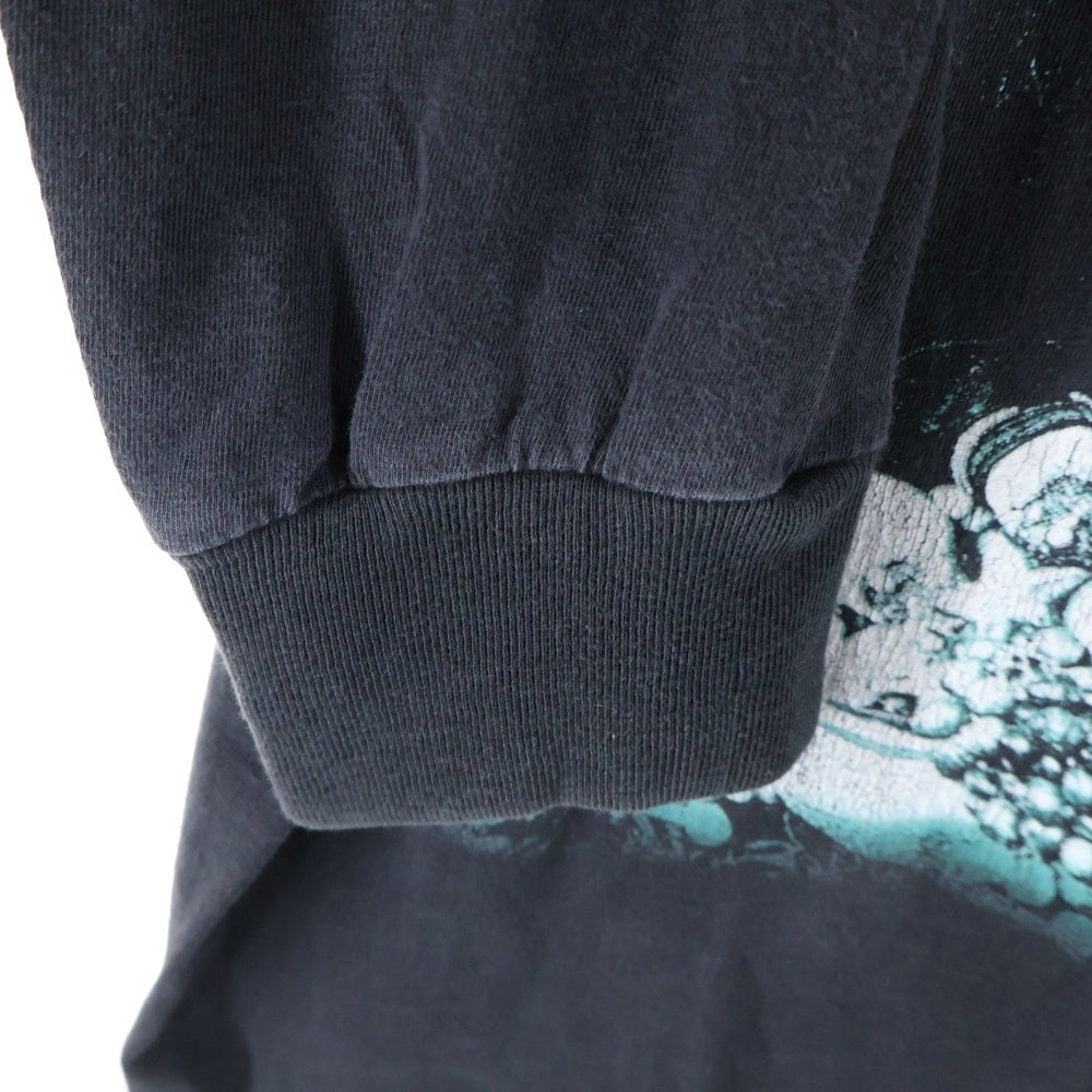 VINTAGE(ヴィンテージ) 90s CRADLE OF FILTH FVIIER AL ILL CAR PATHIA クレイドルオブフィルス 両面プリント Tシャツ 半袖カットソー ブラック