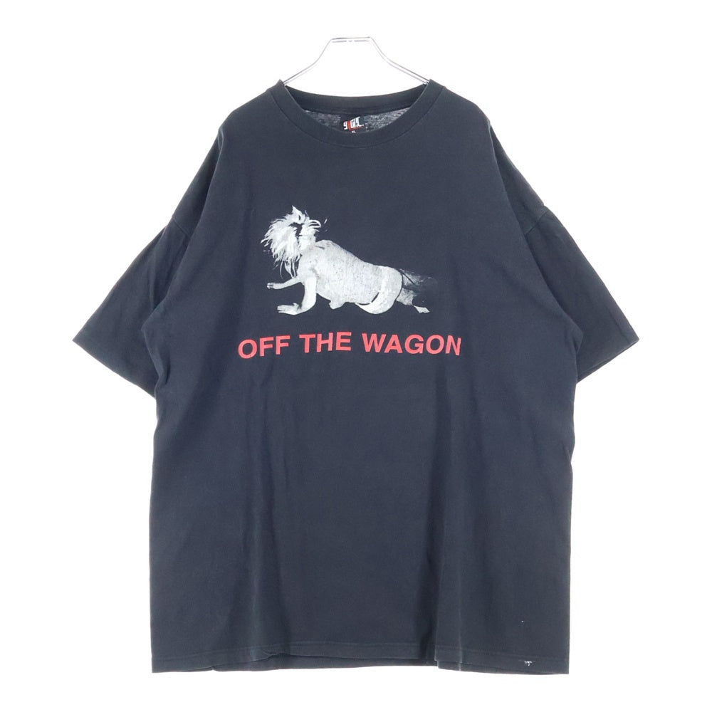 VINTAGE(ヴィンテージ) 90S L7 OFF THE WAGON オフザワゴン バンドTシャツ 半袖カットソー ブラック