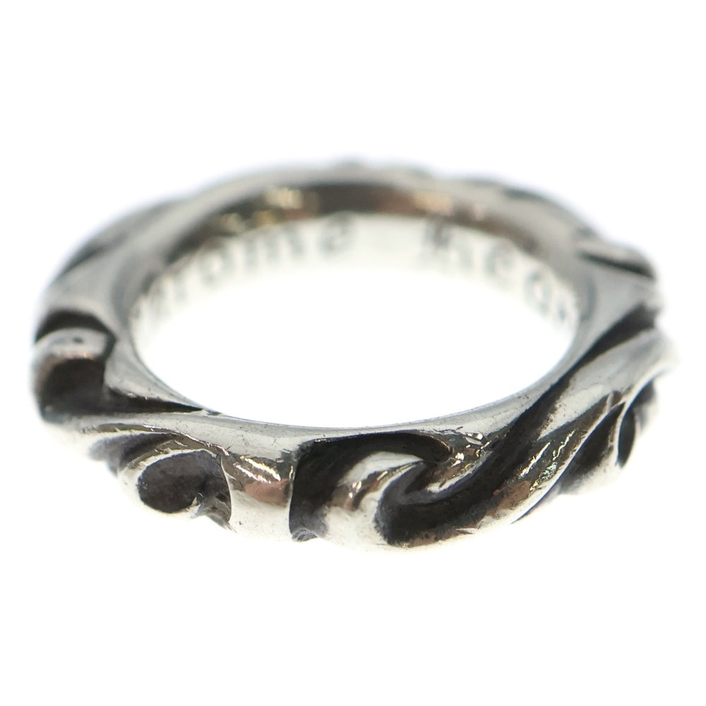 CHROME HEARTS(クロムハーツ) SCRL BAND スクロールバンド リング シルバー BCA351