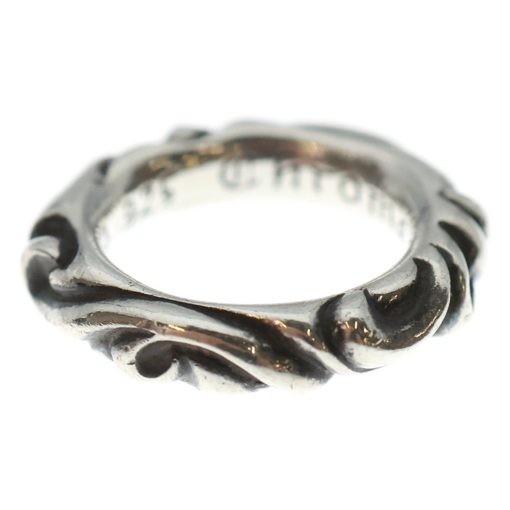 CHROME HEARTS(クロムハーツ) SCRL BAND スクロールバンド リング シルバー BCA351
