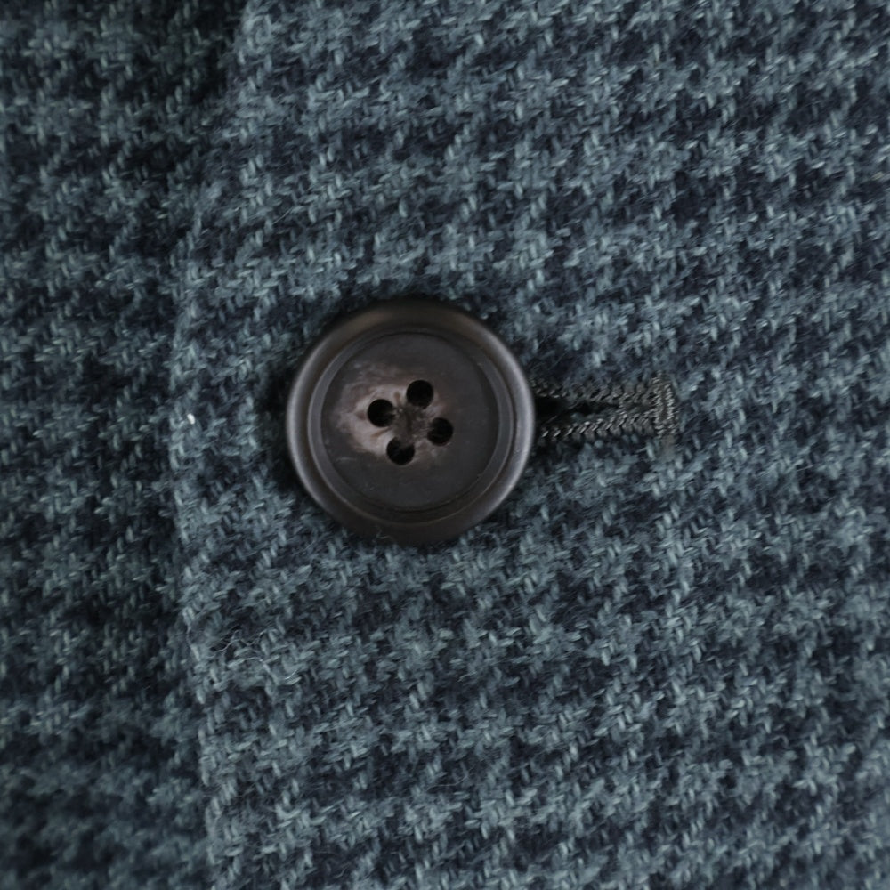 Marvine Pontiak shirt makers(マーヴィンポンティアックシャツメイカーズ) Houndstooth VEST ハウンドトゥース ウール ベスト ブルーグレーMPSM-2302V