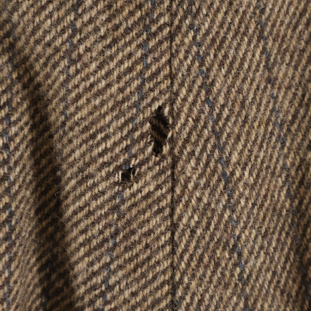 NEAT(ニート) WOOL TWILL STRIPE インタック ウール ツイル ストライプ スラックス ブラウン