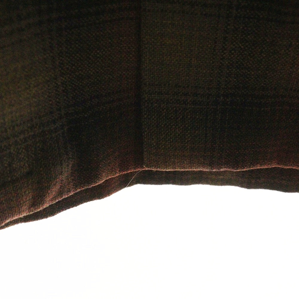 PENDLETON(ペンドルトン) 50S VINTAGE ヴィンテージ タータンチェック オープンカラー ウールシャツ レッド/ブラウン