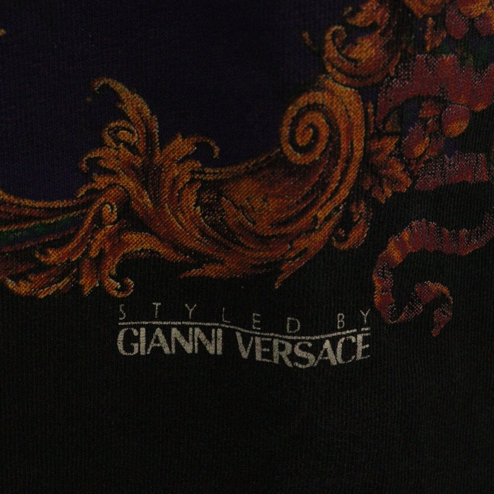 VINTAGE(ヴィンテージ) 90s ELTONJOHN WORLD TOUR 1992-1993 エルトン ジョン 半袖Tシャツ カットソー ブラック