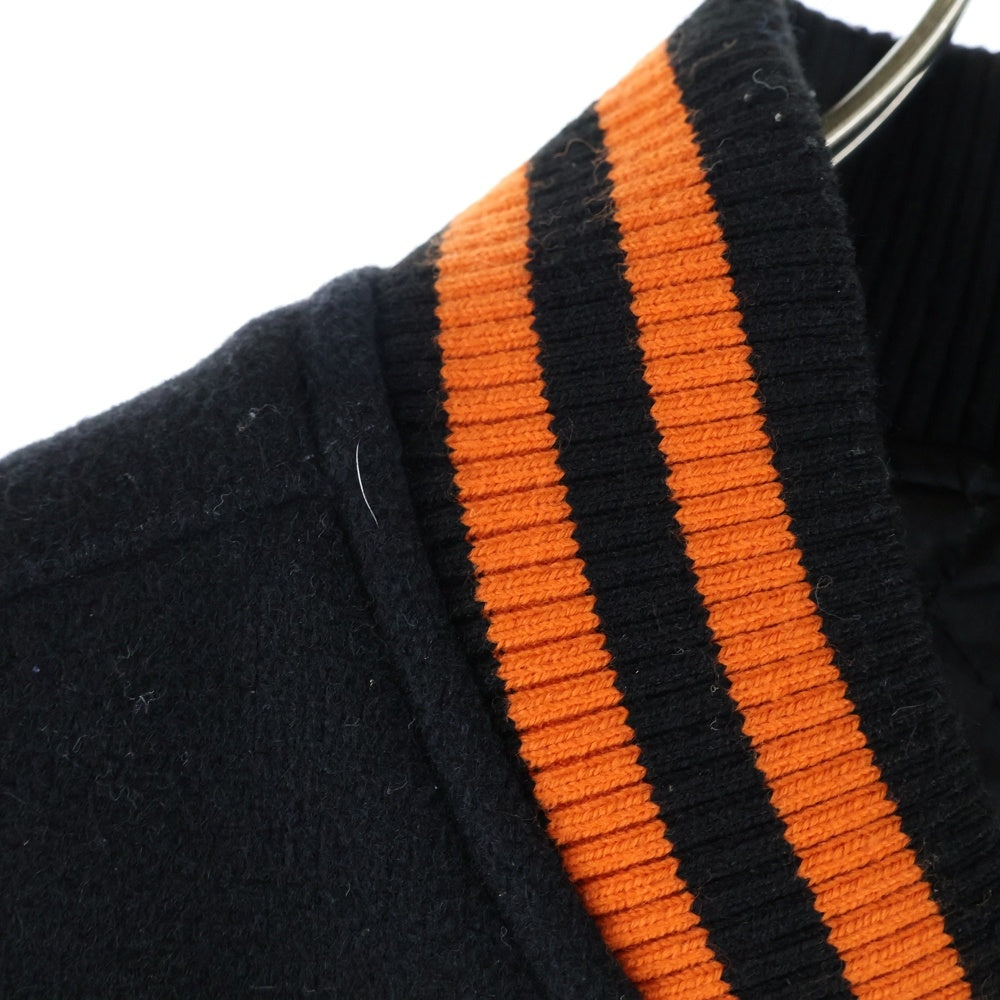 SUPREME(シュプリーム) 19AW Team Varsity Jacket ワッペン チーム ヴァーシティ スタジアム ジャケット ブラック