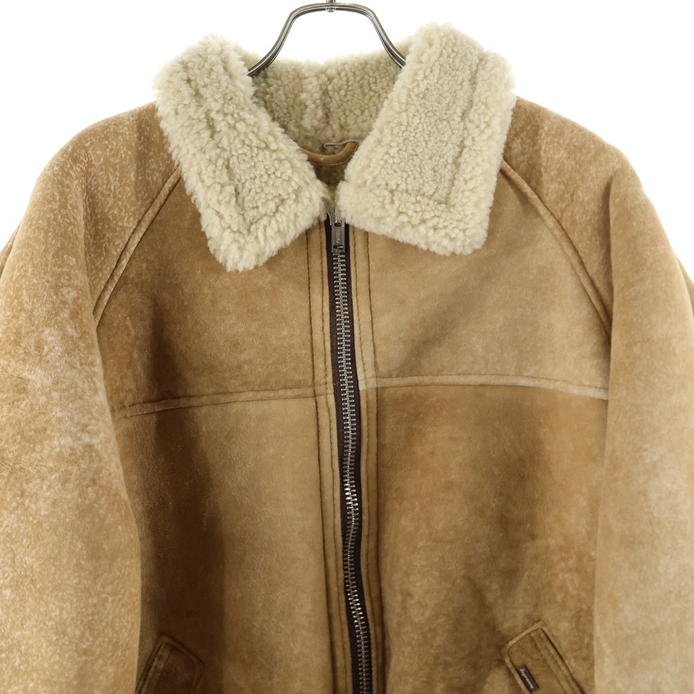 SUPREME(シュプリーム) 23AW Shearling Bomber Jacket シェアリングボンバー ムートン ジャケット ブラウン