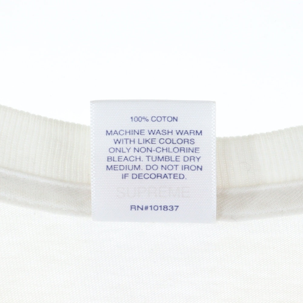 SUPREME(シュプリーム) Blank Tee ブランク 無地 クルーネック 半袖Tシャツ カットソー ホワイト