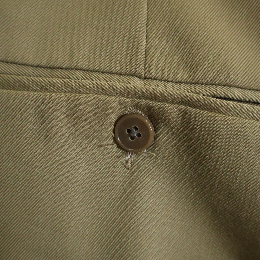 GIVENCHY(ジバンシィ) 80‐90s MONSIER ウールツイル 3タック スラックス ベージュ