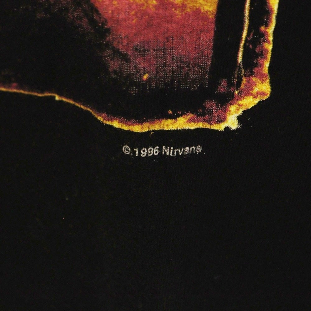 VINTAGE(ヴィンテージ) 00s NIRVANA FROM THE MUDDY BANKS OF THE WISHKAH ニルヴァーナ フロム ザ マディ バンクス オブ ウィシュカー1996 半袖Tシャツ カットソー ブラック