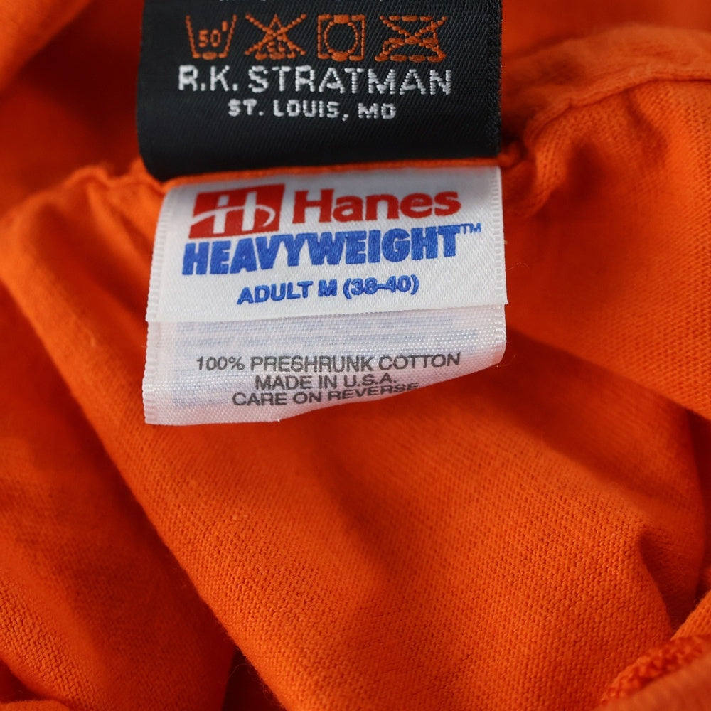 VINTAGE(ヴィンテージ) 90s Harley-Davidson イーグル ハーレーダビッドソン プリント 半袖Tシャツ オレンジ