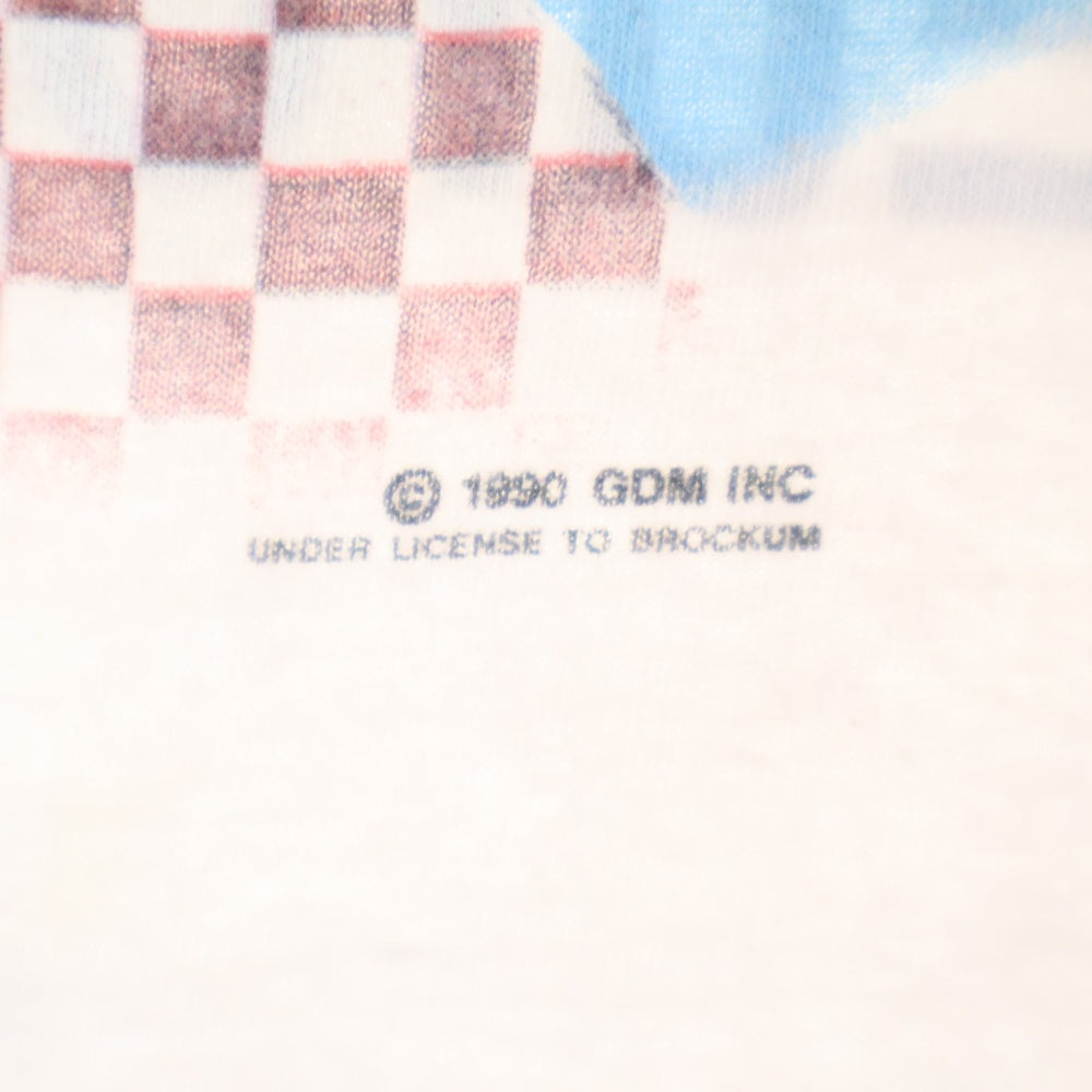 VINTAGE(ヴィンテージ) 90S GRATEFUL DEAD Ice Cream Kid 1990 Europe 72 グレイトフルデッド 両面プリント 半袖Tシャツ ホワイト