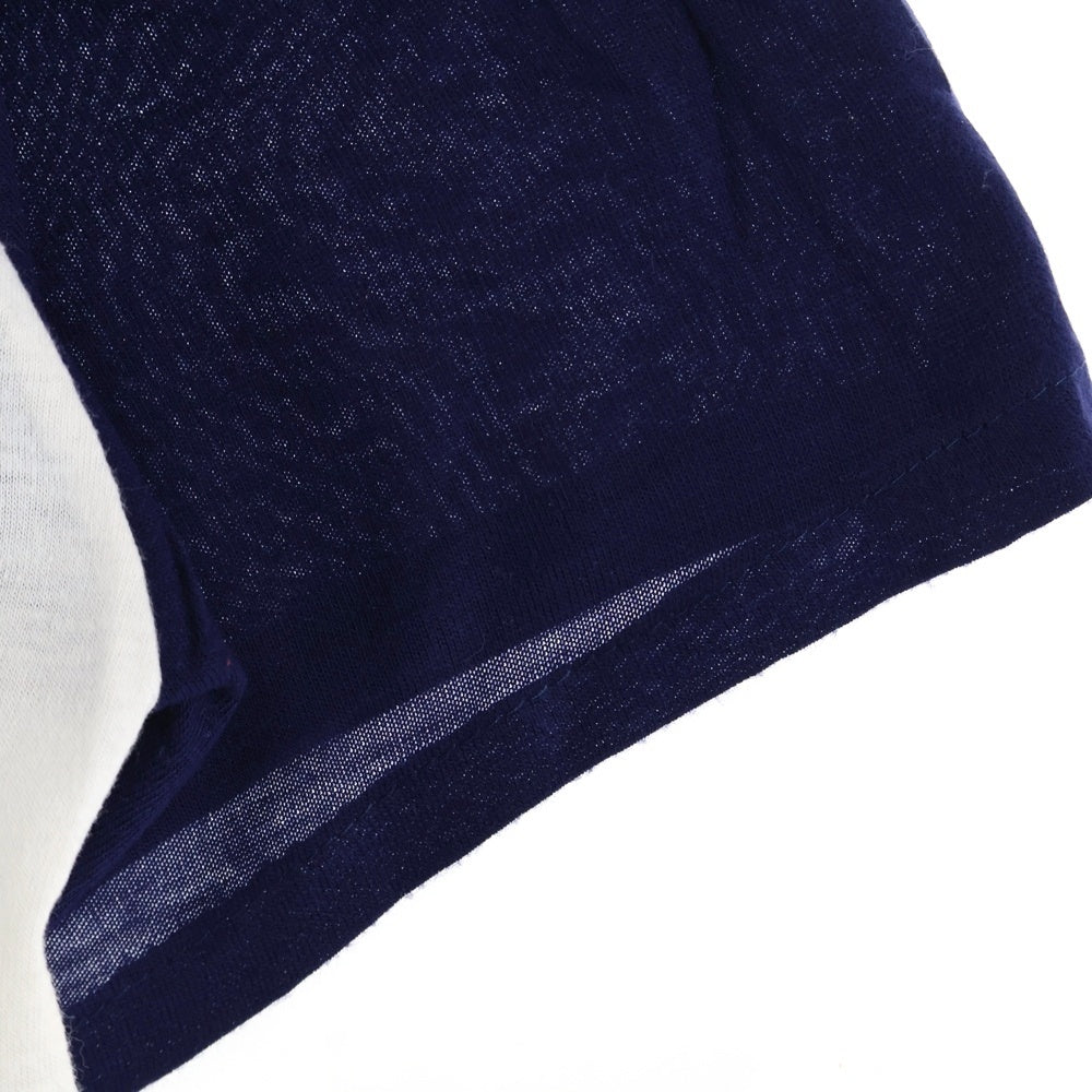 VINTAGE(ヴィンテージ) 80S THE ROLLING STONES 1981 TOUR ローリングストーンズ 両面プリント ラグランスリーブ Tシャツ ネイビー