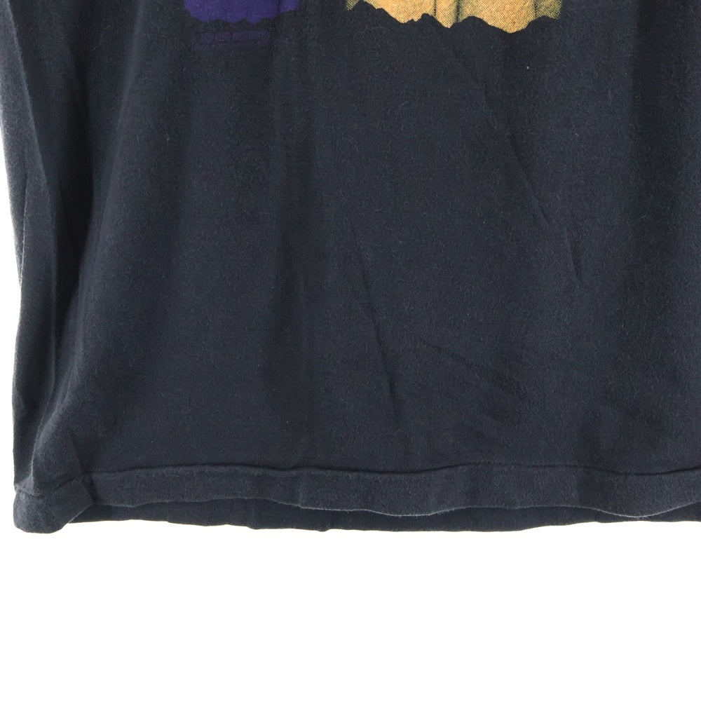 VINTAGE(ヴィンテージ) 90S THE ROLLING STONES EUROPE 1990 URBAN JUNGLE ローリングストーンズ 両面プリント 半袖Tシャツ ブラック