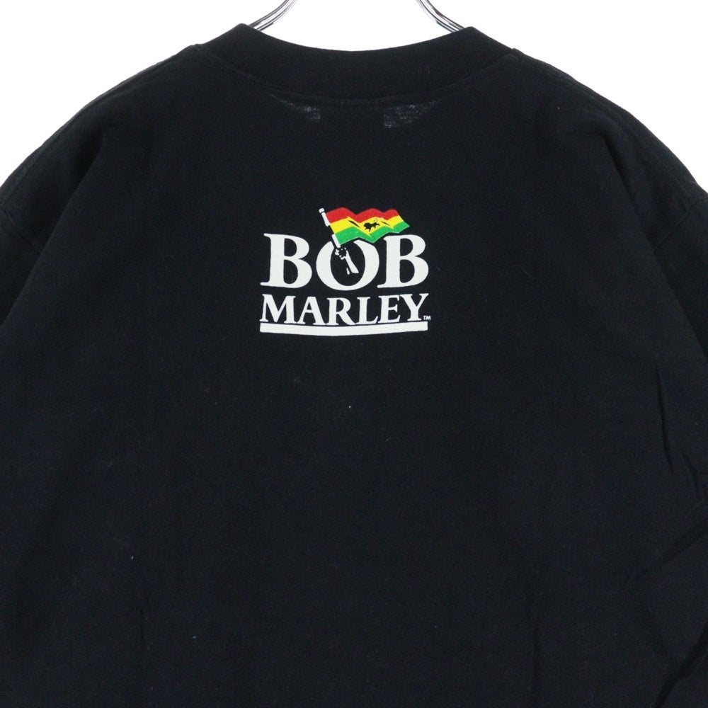 VINTAGE(ヴィンテージ) 90S BOB MARLEY Exodus ボブマーリー エクソダス 両面プリント 半袖Tシャツ ブラック