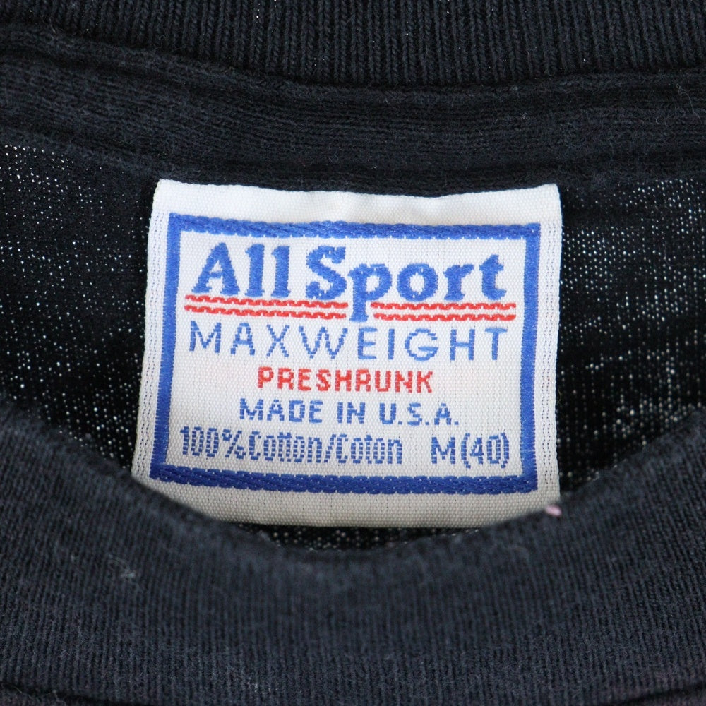 VINTAGE(ヴィンテージ) 90S THE ROLLING STONES 1997 PROMOTOUR ローリングストーンズ 刺繍デザイン プリント 半袖Tシャツ ブラック