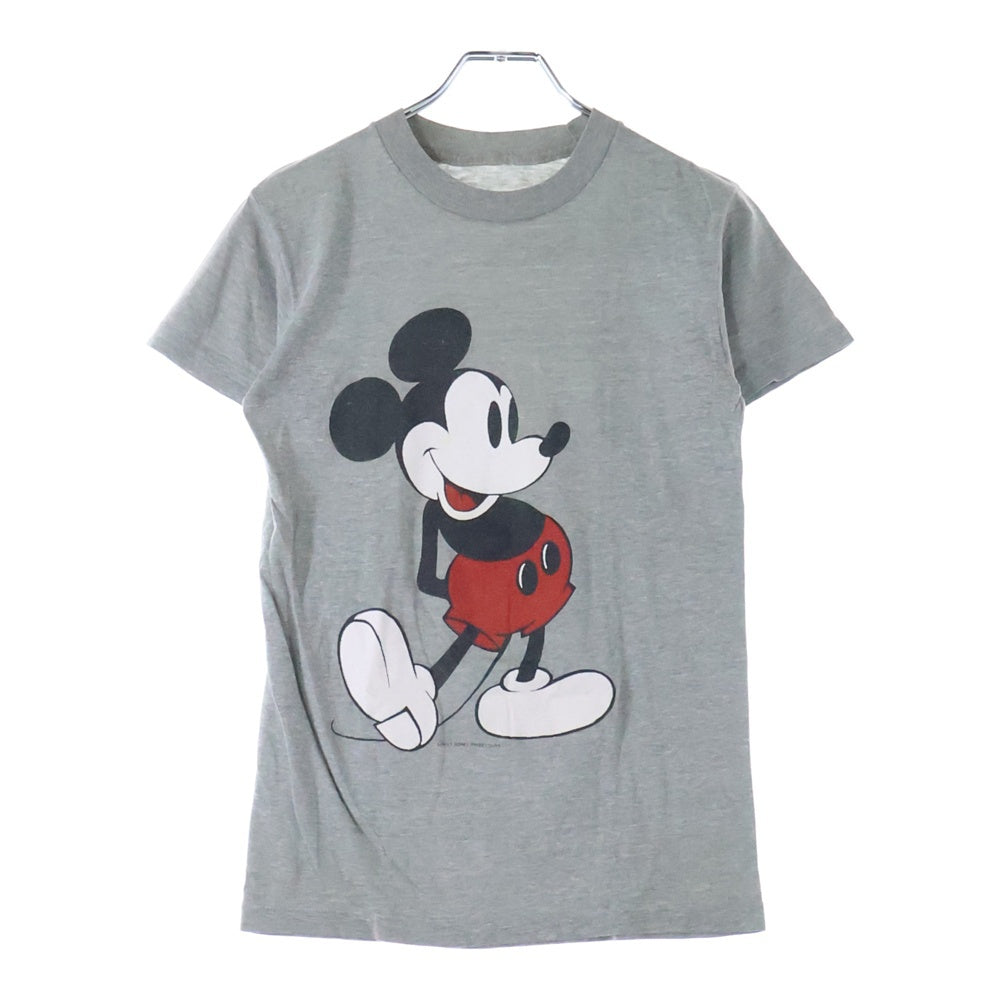 VINTAGE(ヴィンテージ) 70-80S Disney Mickey Mouse 白足 プリント 