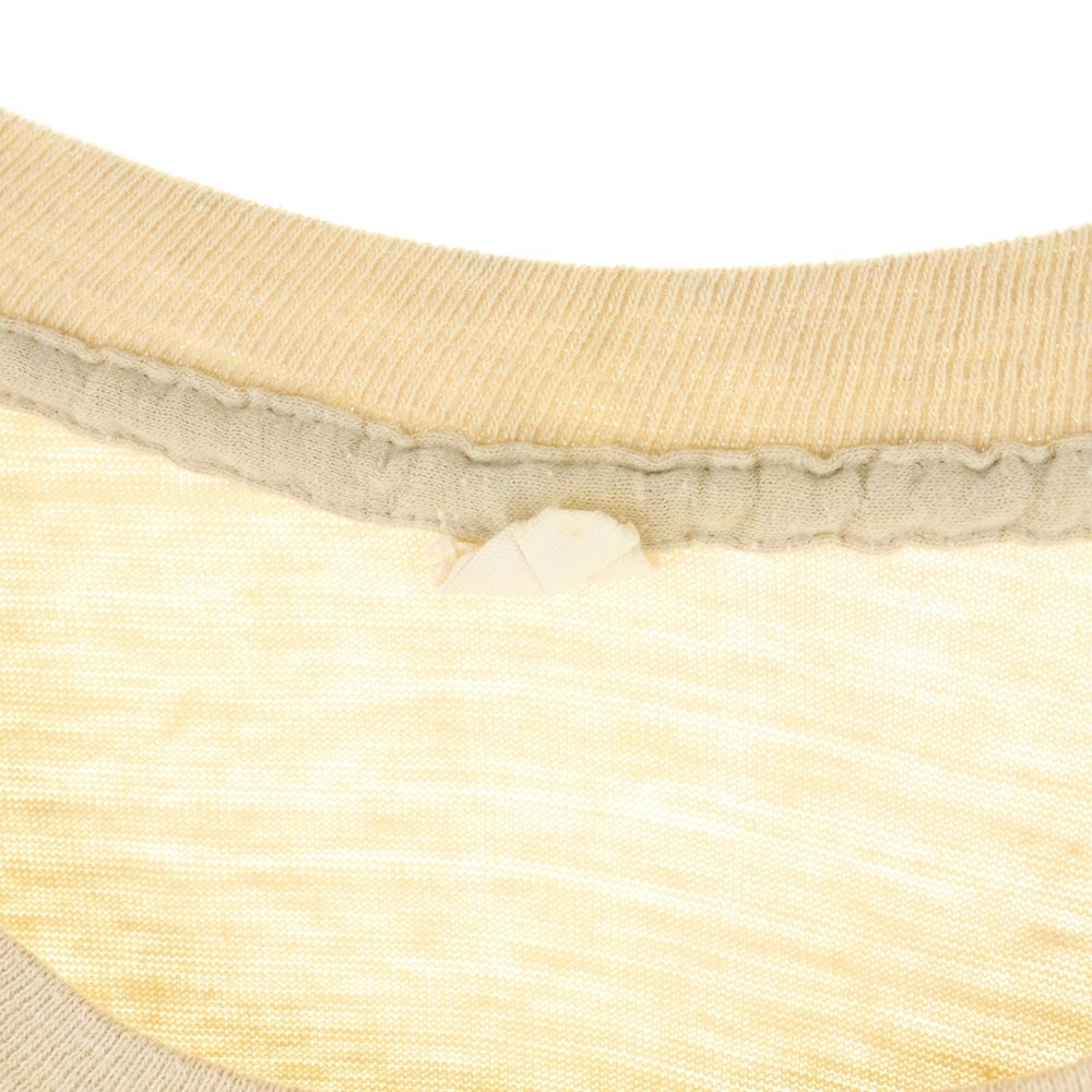 VINTAGE(ヴィンテージ) 70S GRATEFUL DEAD BLUES FOR ALLAH WINTERLAND 1978 TOUR グレイトフルデッド 両面プリント 半袖Tシャツ ベージュ