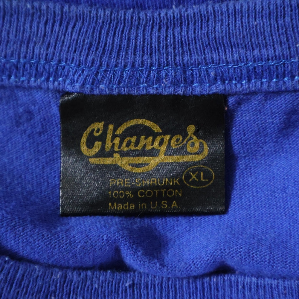 VINTAGE(ヴィンテージ) 90S MARS ATTACKS マーズアタック ティム・バートン ムービープリント 半袖Tシャツ ブルー