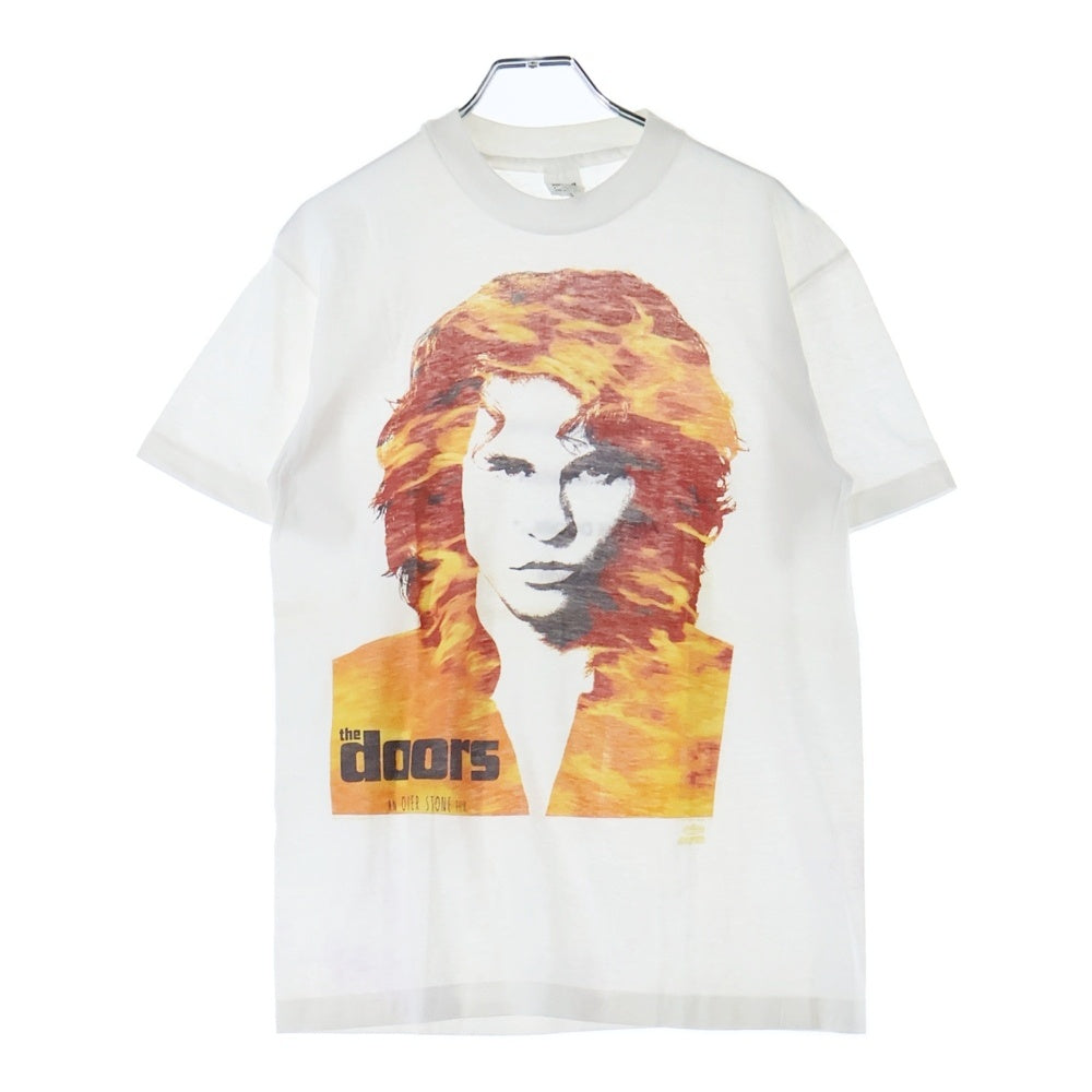 VINTAGE(ヴィンテージ) 90S THE DOORS MOVIE PROMO JIM MORRISON ザドアーズ ジムモリソン プリント 半袖Tシャツ ホワイト