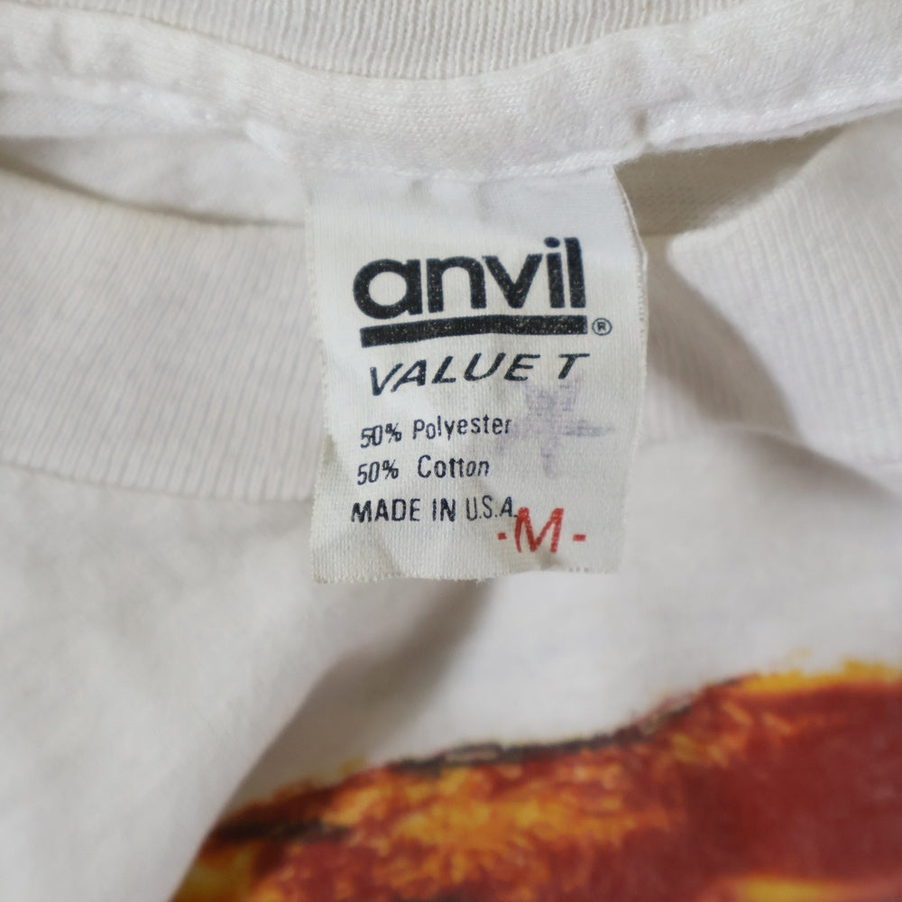 VINTAGE(ヴィンテージ) 90S THE DOORS MOVIE PROMO JIM MORRISON ザドアーズ ジムモリソン プリント 半袖Tシャツ ホワイト