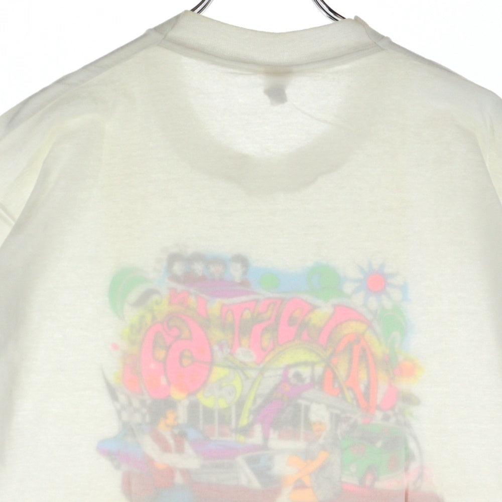 VINTAGE(ヴィンテージ) 80S The Beatles Lost in the 60s ビートルズ グラフィックプリント 半袖Tシャツ ホワイト