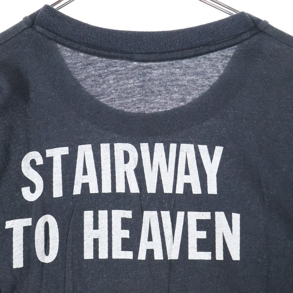 VINTAGE(ヴィンテージ) 80S LED ZEPPELIN STAIRWAY TO HEAVEN 1984 ヴィンテージ レッド ツェッペリン 天国への階段 両面プリント クルーネック半袖Tシャツ カットソー