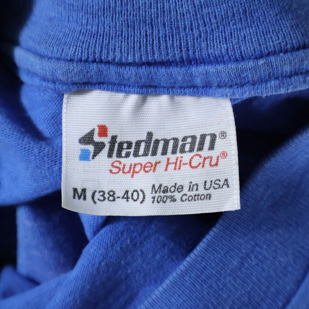 VINTAGE(ヴィンテージ) 90S SKATE RAGS 両面プリント 半袖Tシャツ ブルー