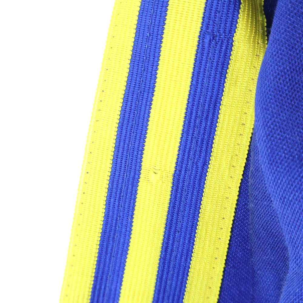 adidas(アディダス) 70S Trefoil Logo トレフォイルロゴ ロングスリーブ 長袖Tシャツ ブルー